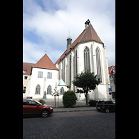 Braunschweig, St. Ulrici Brüdern, Chor und Vorhof von der Kannengießerstraße aus