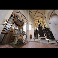 Braunschweig, St. Ulrici Brüdern, Orgel und Lettner