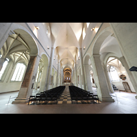 Braunschweig, Dom St. Blasii, Innenraum in Richtung Chor VOR dem Bau der Chororgel