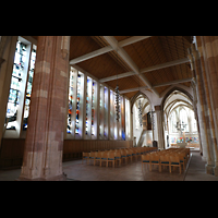 Braunschweig, St. Magni, Innenraum in Richtung Chor und nördlichem Seitenaschiff