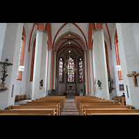 Braunschweig, St. Petri, Innenraum in Richtung Chor