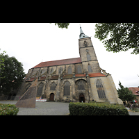 Hildesheim, St. Andreas, Seitenansicht von Norden vom Andreasplatz aus