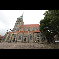 Hildesheim, St. Andreas, Seitenansicht von Süden von An der Alten Münze  aus