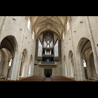 Hildesheim, St. Andreas, Innenraum in Richtung Orgel