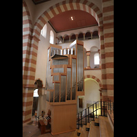 Hildesheim, St. Michaelis, Orgel, Ansicht vom Westchor