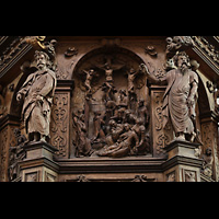 Braunschweig, Klosterkirche St. Mariae, Kanzel - Detail
