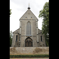 Braunschweig, Klosterkirche St. Mariae, Fassade mit Portal