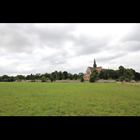 Braunschweig, Klosterkirche St. Mariae, Auenansicht von Nordosten (Ebertallee)