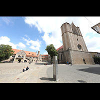 Braunschweig, Dom St. Blasii, Domplatz und Burgplatz mit Dom und Burg Dankwarderode