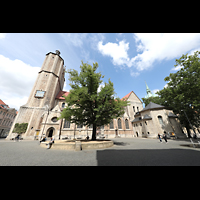 Braunschweig, Dom St. Blasii, Seitenansicht von Sden