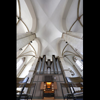 Braunschweig, St. Andreas, Orgel mit Gewölbe