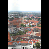 Braunschweig, St. Martini, Aussicht vom Turm der Andreaskirche auf St. Martini