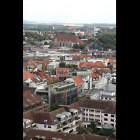 Braunschweig, St. Ägidien, Aussicht vom Turm der Andreaskirche auf St. Ägidien