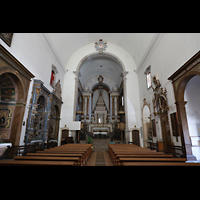 Tavira, Igreja de Santiago (São Tiago / St. Jakob), Innenraum in Richtung Chor