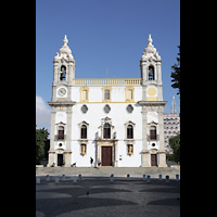 Faro, Igreja do Carmo, Fassade