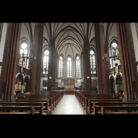 Berlin, St. Paulus Dominikanerkloster, Innenraum in Richtung Chor