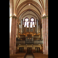 Berlin, St. Ludwig, Westwand mit Orgel