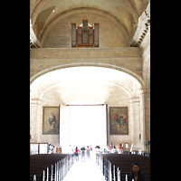 La Habana (Havanna), Catedral de San Cristóbal, Orgelempore mit digitaler Orgel und stummem Pfeifenprospekt