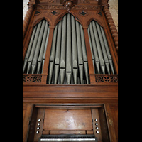 La Habana (Havanna), Auditorio San Francisco de Paula, Orgel mit Spieltisch