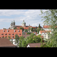 Weingarten, Basilika  St. Martin, Auenansicht von Westen