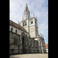 Konstanz, Münster Unserer Lieben Frau, Seitenschiff und Turm