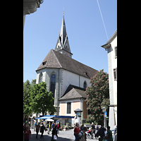Konstanz, St. Stefan, Außenansicht von der Wessenbergstraße aus