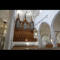 Schaffhausen, St. Johann, Orgel seitlich