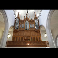 Schaffhausen, St. Johann, Orgelempore