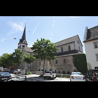 Schaffhausen, Münster (ehem. Kloster zu Allerheiligen), Außenansicht Nordseite