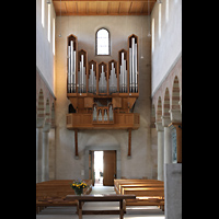 Schaffhausen, Münster (ehem. Kloster zu Allerheiligen), Orgelempore