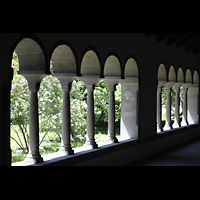 Schaffhausen, Mnster (ehem. Kloster zu Allerheiligen), Bgen im Kreuzgang