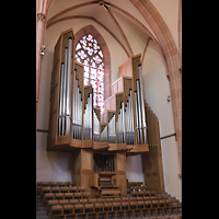 Bühl, Stadtpfarrkirche Münster St. Peter und Paul, Rieger-Orgel seitlich