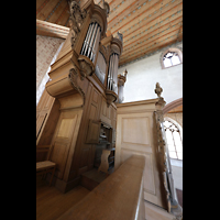 Basel, Predigerkirche, Silbermann-Metzler-Orgel seitlich