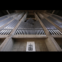Basel, St. Antonius, Orgelprospekt perspaktivisch