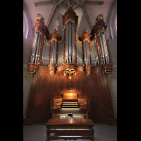 Vevey, Saint-Martin, Orgel mit Spieltisch