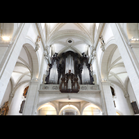 Luzern, Hofkirche St. Leodegar, Orgelempore