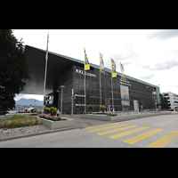 Luzern, KKL - Kultur- und Kongresshalle, Außenansicht vom Bahnhofsplatz aus