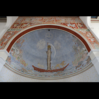 Luzern, Christuskirche (christkatholisch), Gemälde in der Apsis