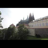 Praha (Prag), Katedrála sv. Víta (St. Veits-Dom), Burgberg mit Veitsdom