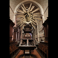 Évora, Catedral da Sé, Skulptur auf der Westempore