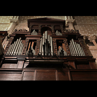 Évora, Catedral da Sé, Orgelprospekt perspektivisch