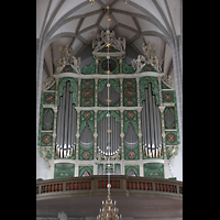 Görlitz, St. Peter und Paul (Sonnenorgel), Orgel mit Orgelempore