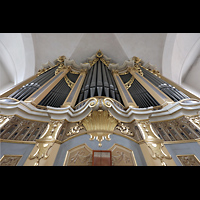 Freiberg, St. Petri (-Nikolai), Orgelprospekt perspektivisch