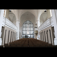Freiberg, St. Petri (-Nikolai), Innenraum in Richtung Chor