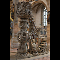 Freiberg, Dom St. Marien, Freistehende Tulpenkanzel von 1505