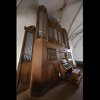 Bautzen, Dom St. Petri, Eule-Orgel seitlich