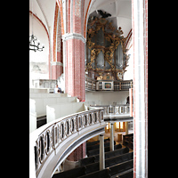 Brandenburg, St. Katharinen, Huaptorgel von der südlichen Seitenempore aus gesehen