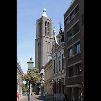 Venlo, Sint Martinus Basiliek, Auenansicht von der sdlichen Grote Kerkstraat