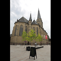 Willich, St. Katharina, Auenansicht vom Markt aus nordstlicher Richtung