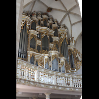 Merseburg, Dom St. Johannes und St. Laurentius, Orgel seitlich